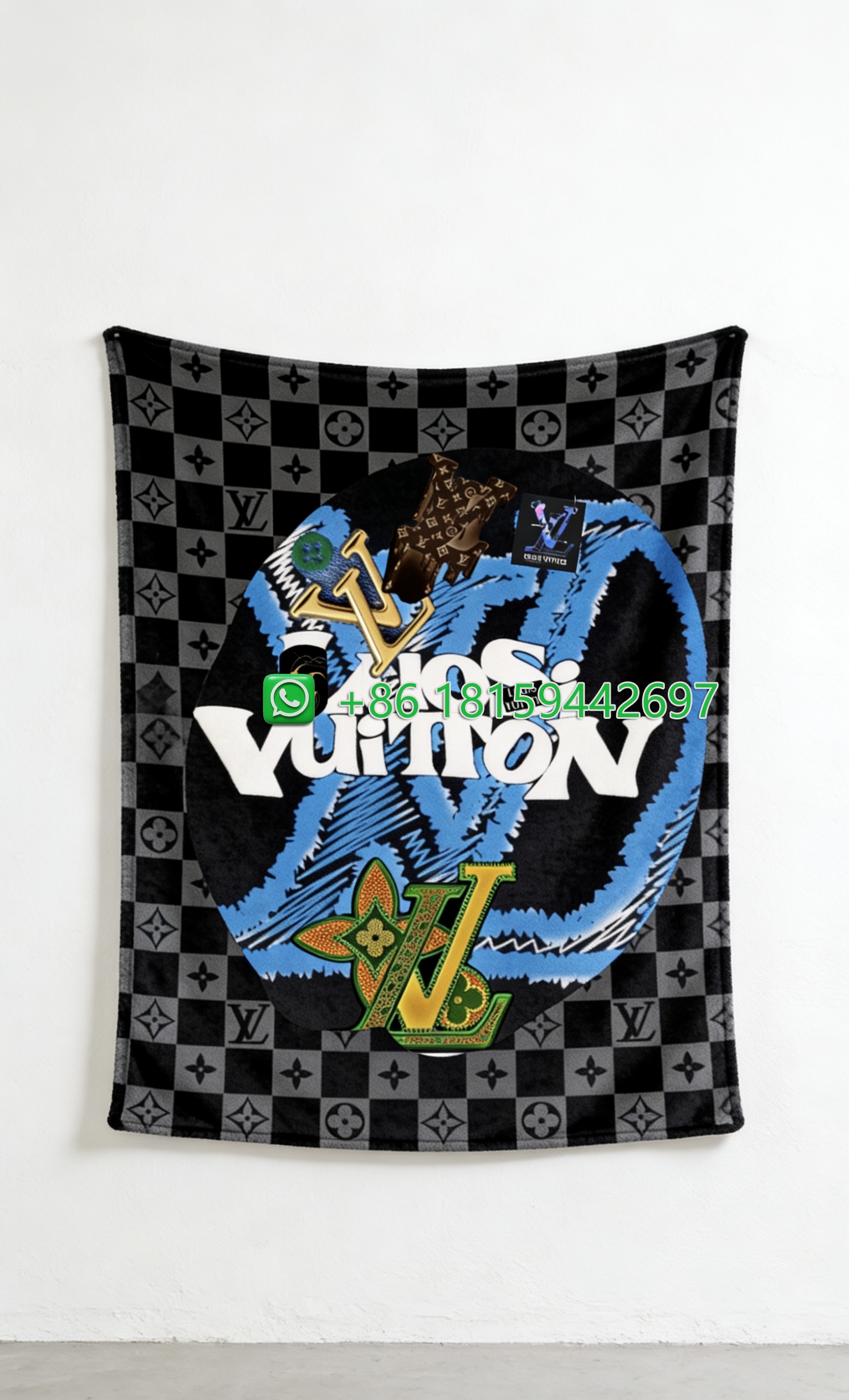 Louis Vuitton Throw Blankets
